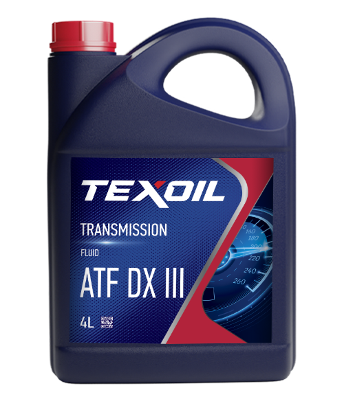 Масло трансмиссионное ATF DX III — 4 л
